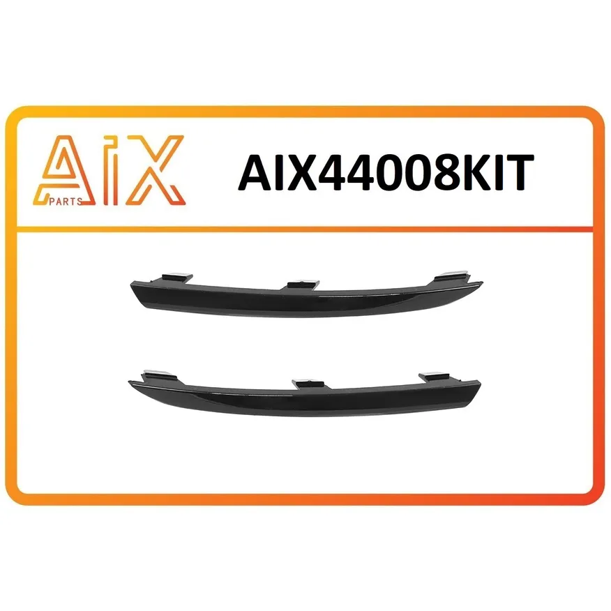 Набор молдингов заднего бампера (левый+правый 2 шт) L+R AIX AIX44008KIT