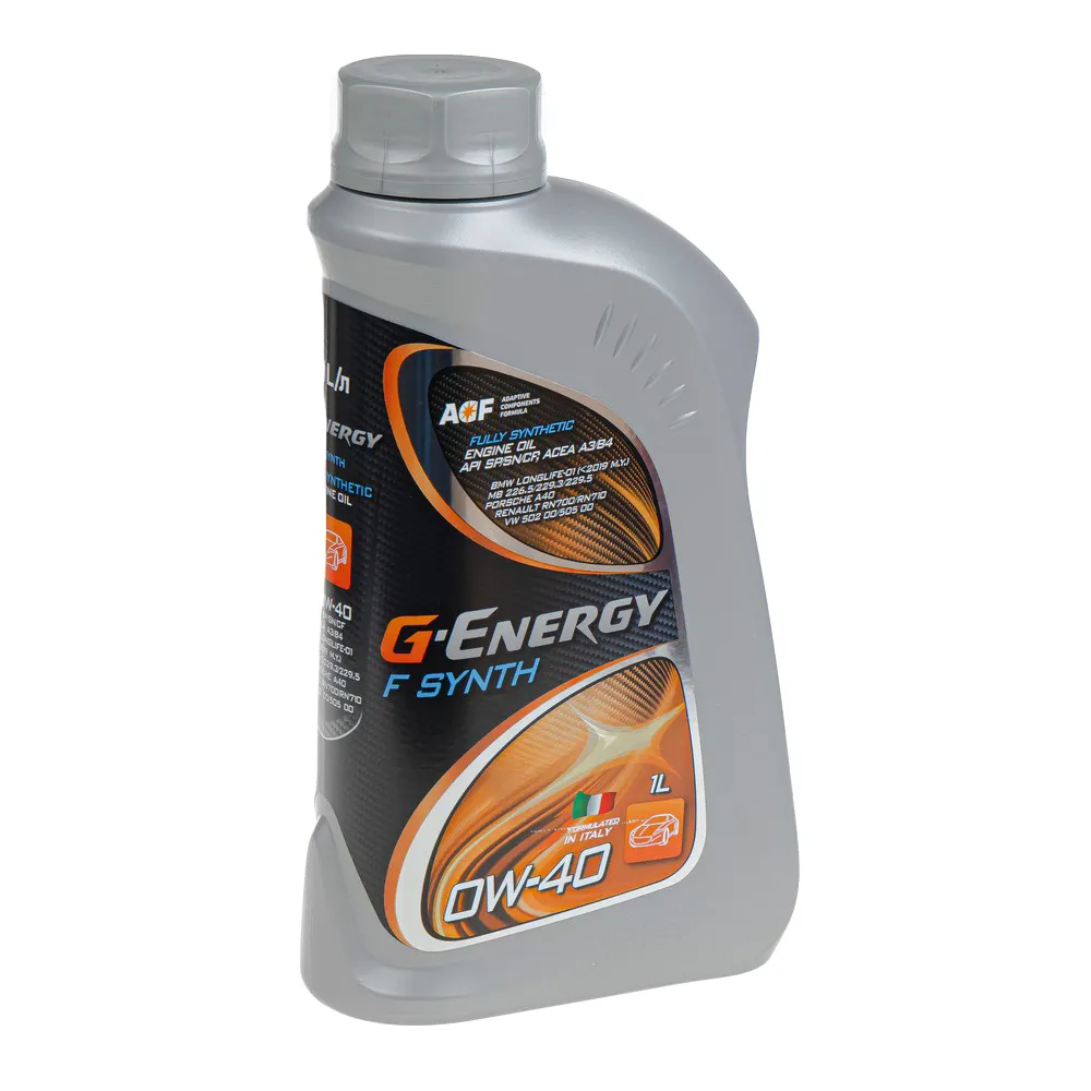 Масло моторное G-Energy F Synth 0W-40 синтетическое 1 л 2531401268
