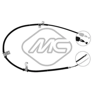 Трос ручника HYU MATRIX 1/6I-1/8I SX-LH Metalcaucho 81998