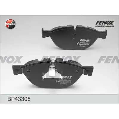 Колодки тормозные дисковые BMW F01, F02, F07GT, 3.0, 08-, ATE 192,9x79,4; ПЕР FENOX BP43308