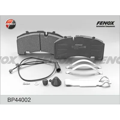 Колодки тормозные дисковые BPW ECO-MAXX, KNORR SB4309T (SK7), 96- FENOX BP44002