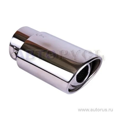 Насадка на глушитель 86x160x63 мм хром BOLK BK01430