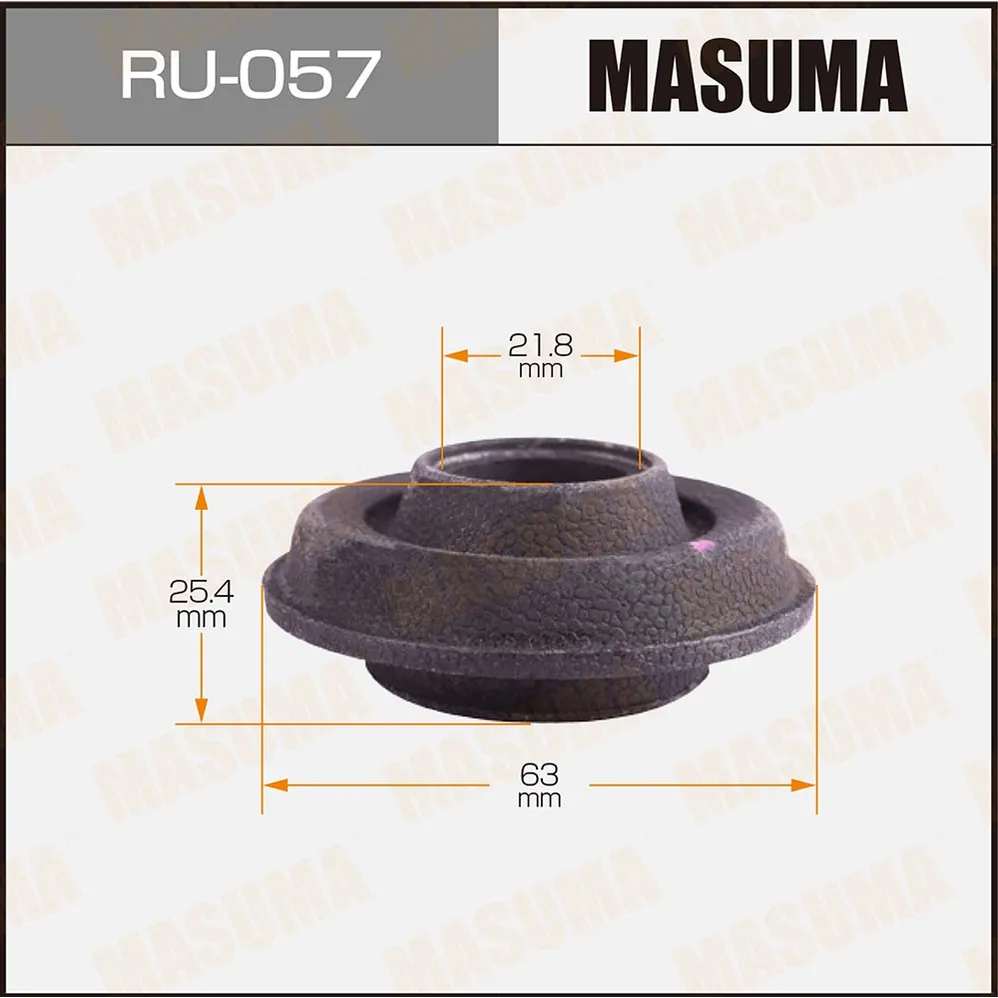 Сайлентблок передней реактивной тяги MASUMA RU057