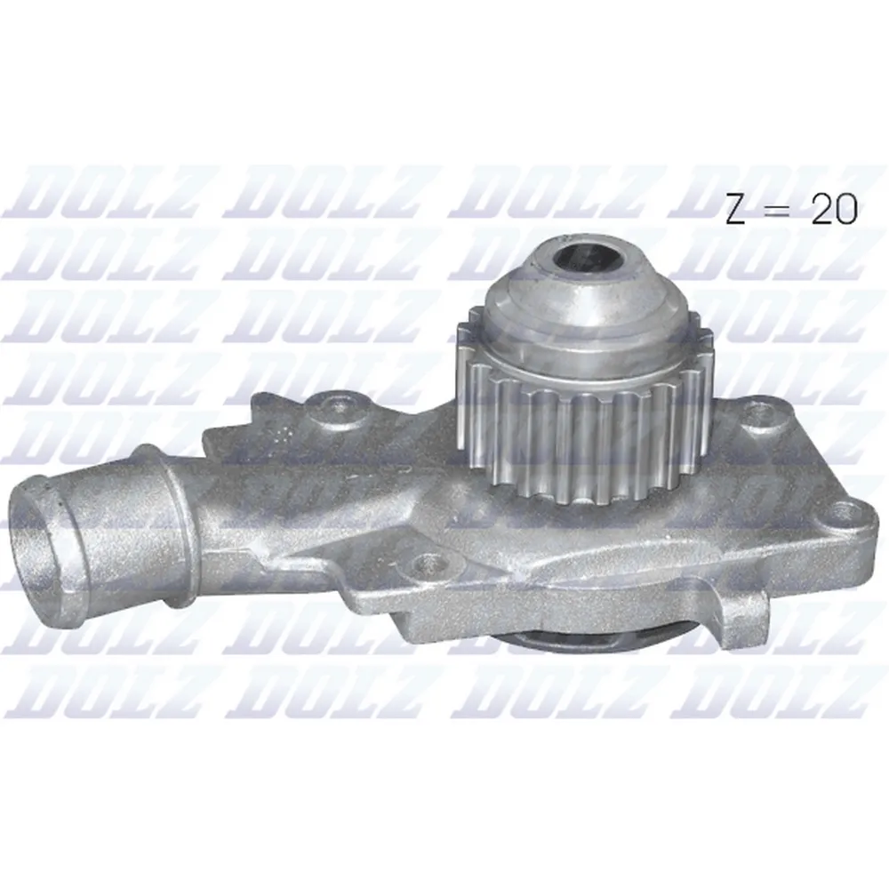 Помпа, водяной насос Ford Escort, Fiesta 1.4, 1.6 86-99 DOLZ F127