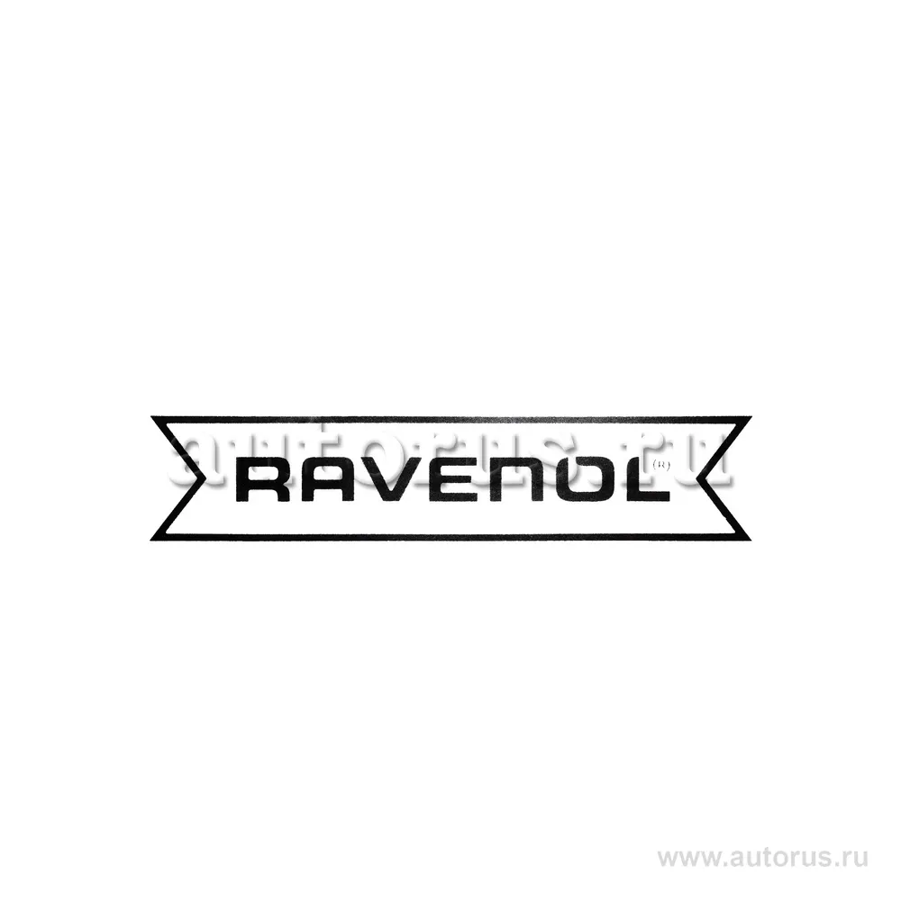 Наклейка RAVENOL черная плоттер трафарет 130x24 мм 2200000067845