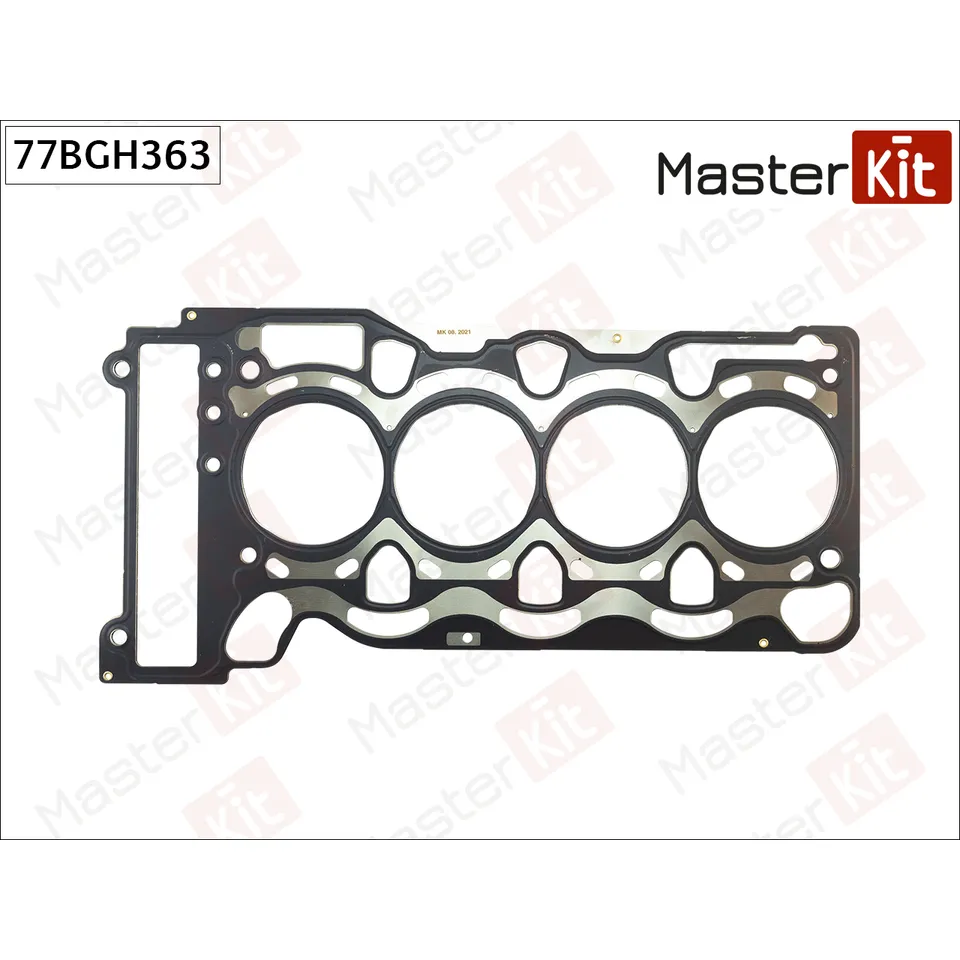 Прокладка ГБЦ BMW N40 B16 A, N42 B18 A, N42 B20, N42 B20 A, N42 B20 B, N45 B16, N45 B16 A, MASTERKIT 77BGH363