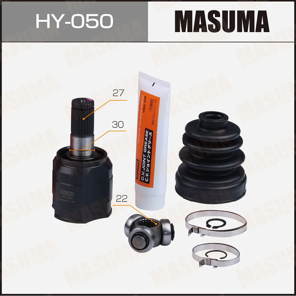 ШРУС внутренний MASUMA HY050