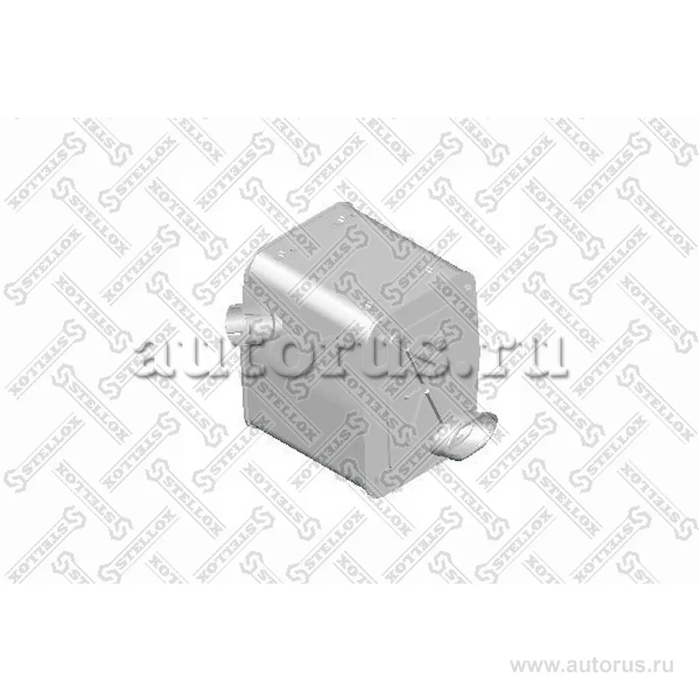 Резонатор(бочка) глушителя прямоугольный MB Actros, Axor STELLOX 82-03055-SX