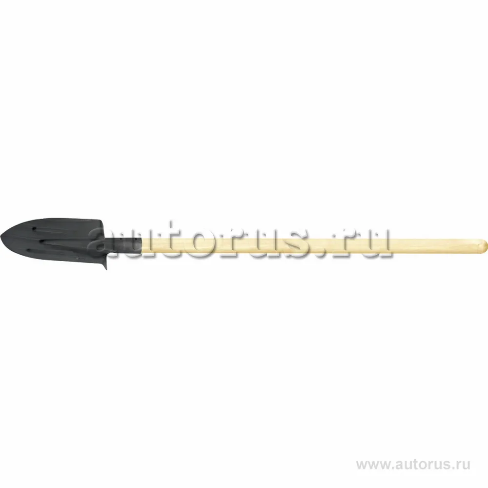 Лопата штыковая, с ребром жесткости, с черенком (РМЗ) СИБРТЕХ 61413