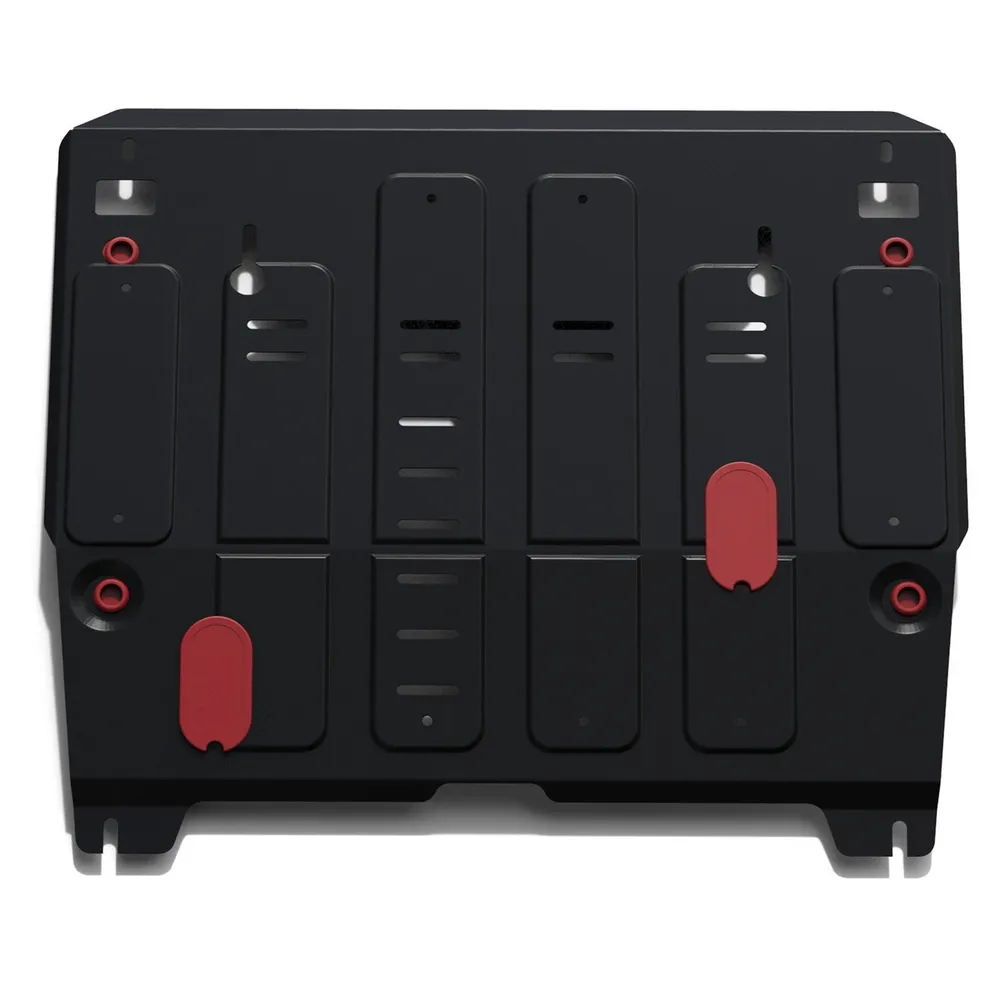 Защита картера + КПП + комплект крепежа, АвтоБРОНЯ, Сталь,Nissan Teana Nissan Teana АВТОБРОНЯ 111.04145.1