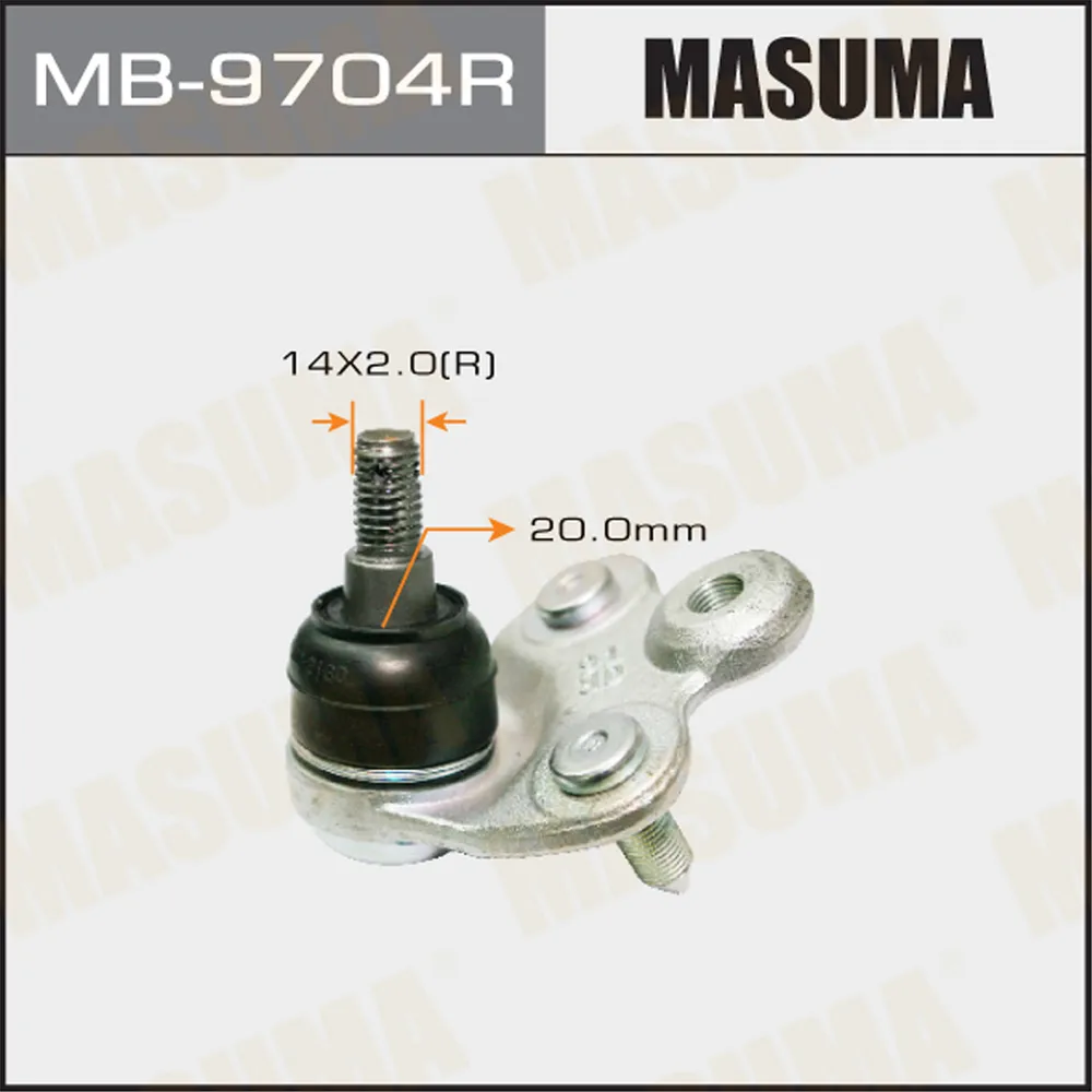 Шаровая опора Masuma front low CIVIC FD1, FD3 MASUMA MB9704R