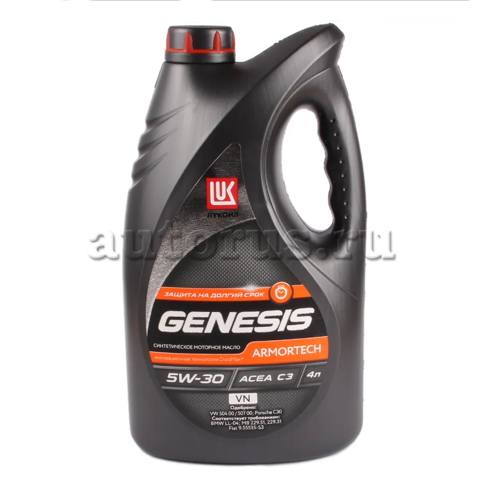 Масло моторное Лукойл Genesis Armortech VN 5W-30 синтетическое 4 л 1774129