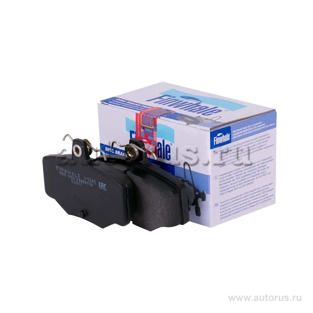 Колодки задние дисковые Almera (N16E)(00-06) / Primera (P11)(95-02) FINWHALE V1045