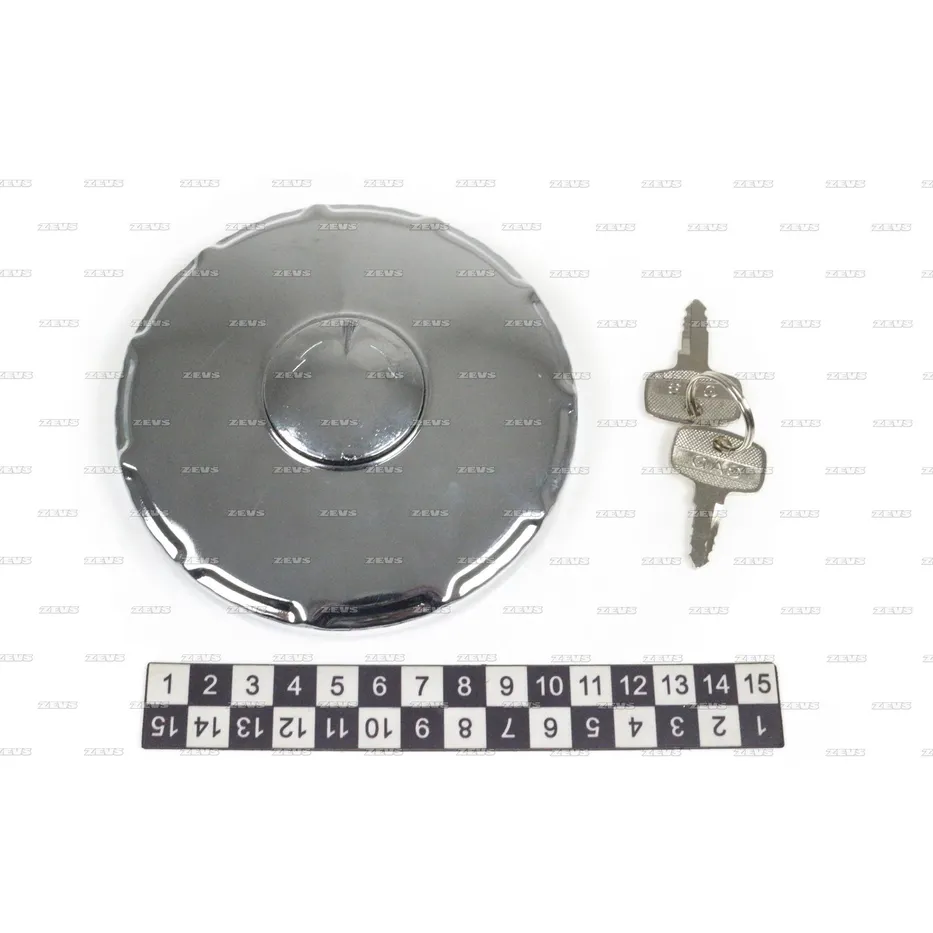 Крышка топливного бака 78mm с ключом ZEVS TW09-01006