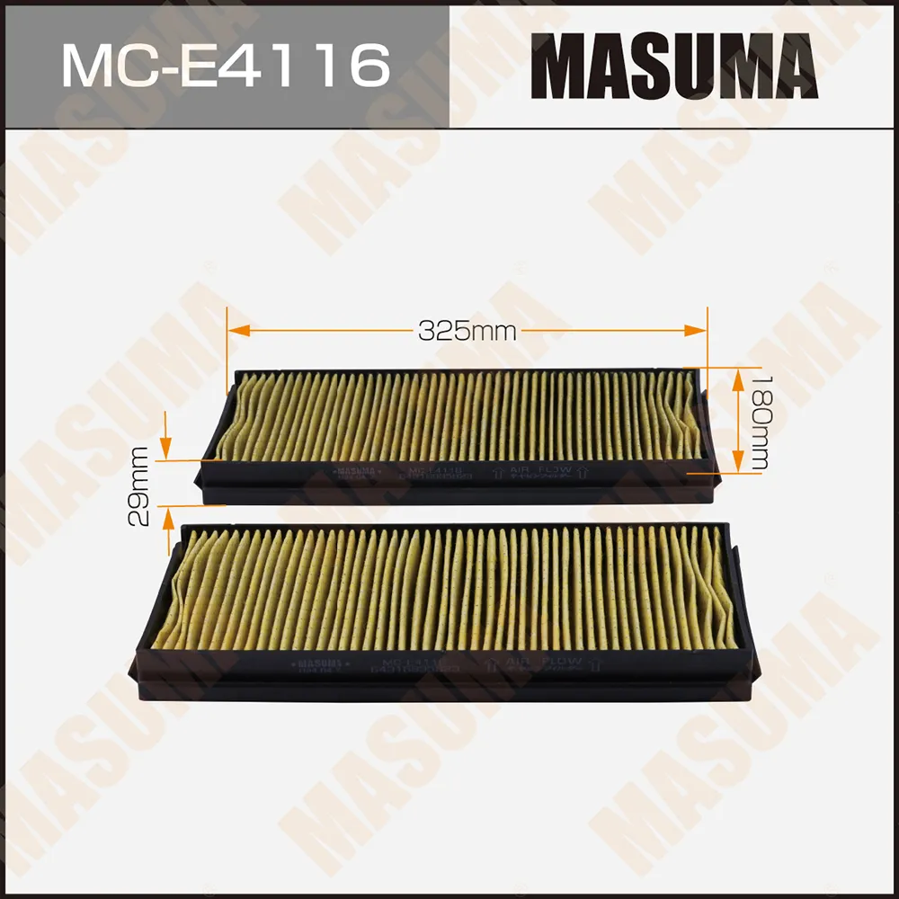 Фильтр салона MASUMA MC-E4116