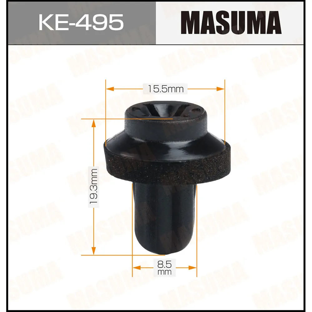 КЛИПСА ПЛАСТИКОВАЯ MASUMA MASUMA KE495