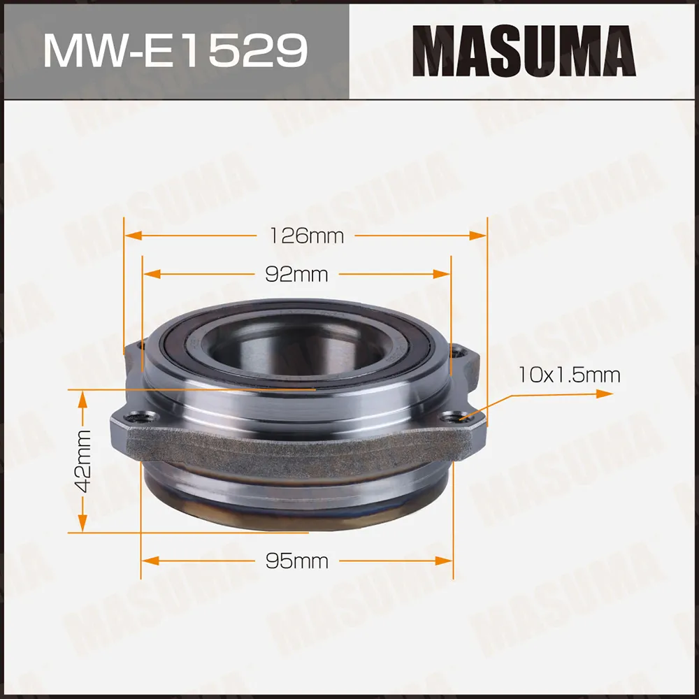 Ступичный узел задн. MASUMA MW-E1529