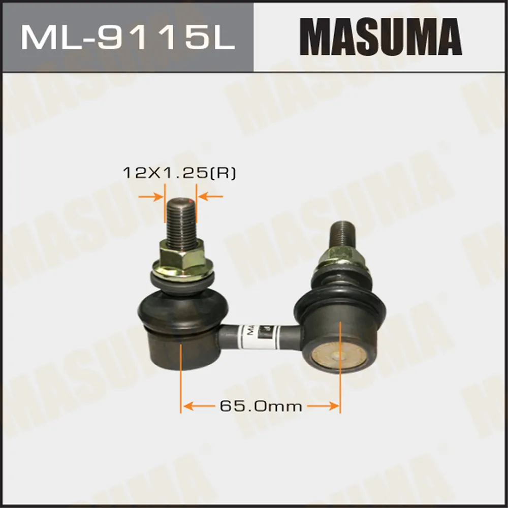 Тяга переднего стабилизатора L NISSAN NAVARA MASUMA ML-9115L
