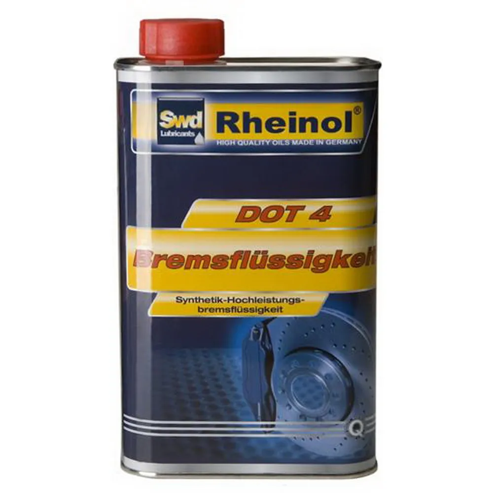 Жидкость тормозная SWD RHEINOL Bremsflussigkeitit DOT4 0,5 л 30770,150
