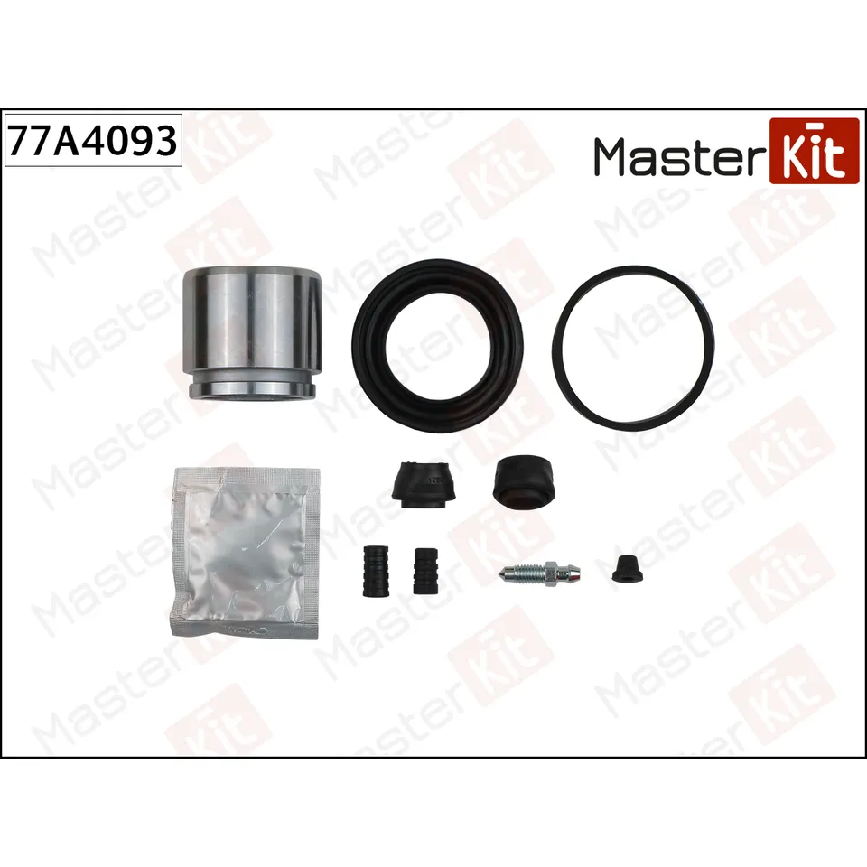Ремкомплект тормозного суппорта + поршень Mazda 323 F VI (BJ) 1998 - 2004, 323 P V (BA) 1996 MASTERKIT 77A4093