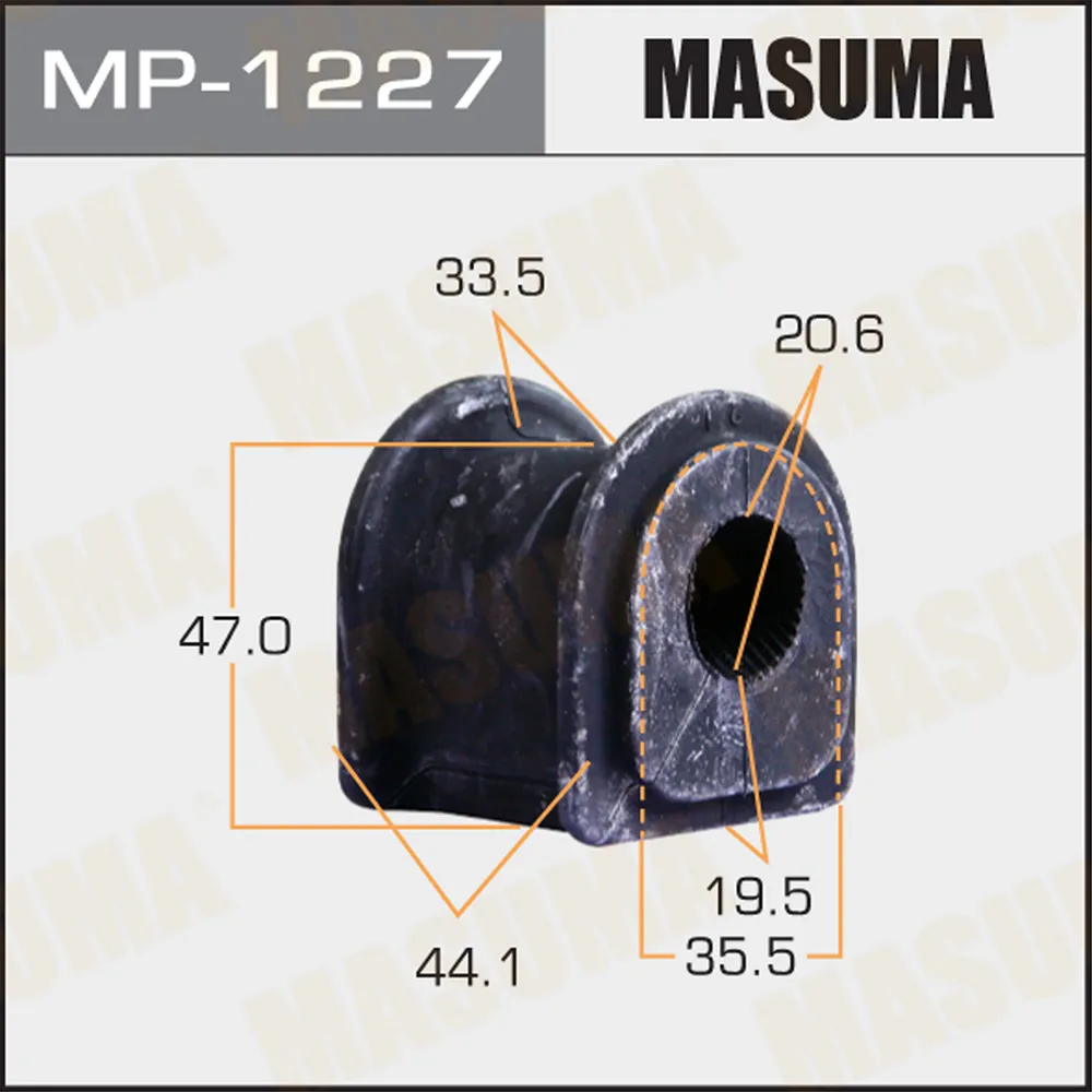 Втулка стабилизатора TOYOTA HIGHLANDER MASUMA MP-1227