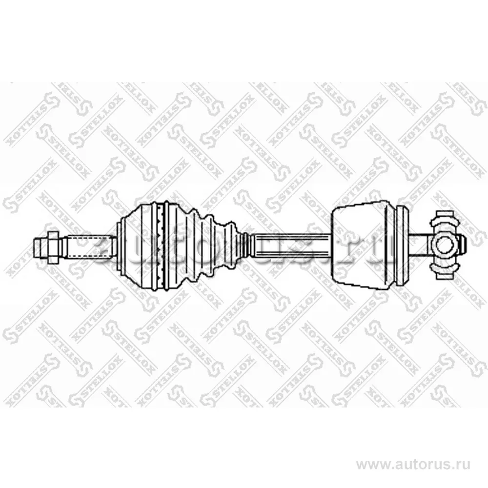Привод левый STELLOX 1581012SX