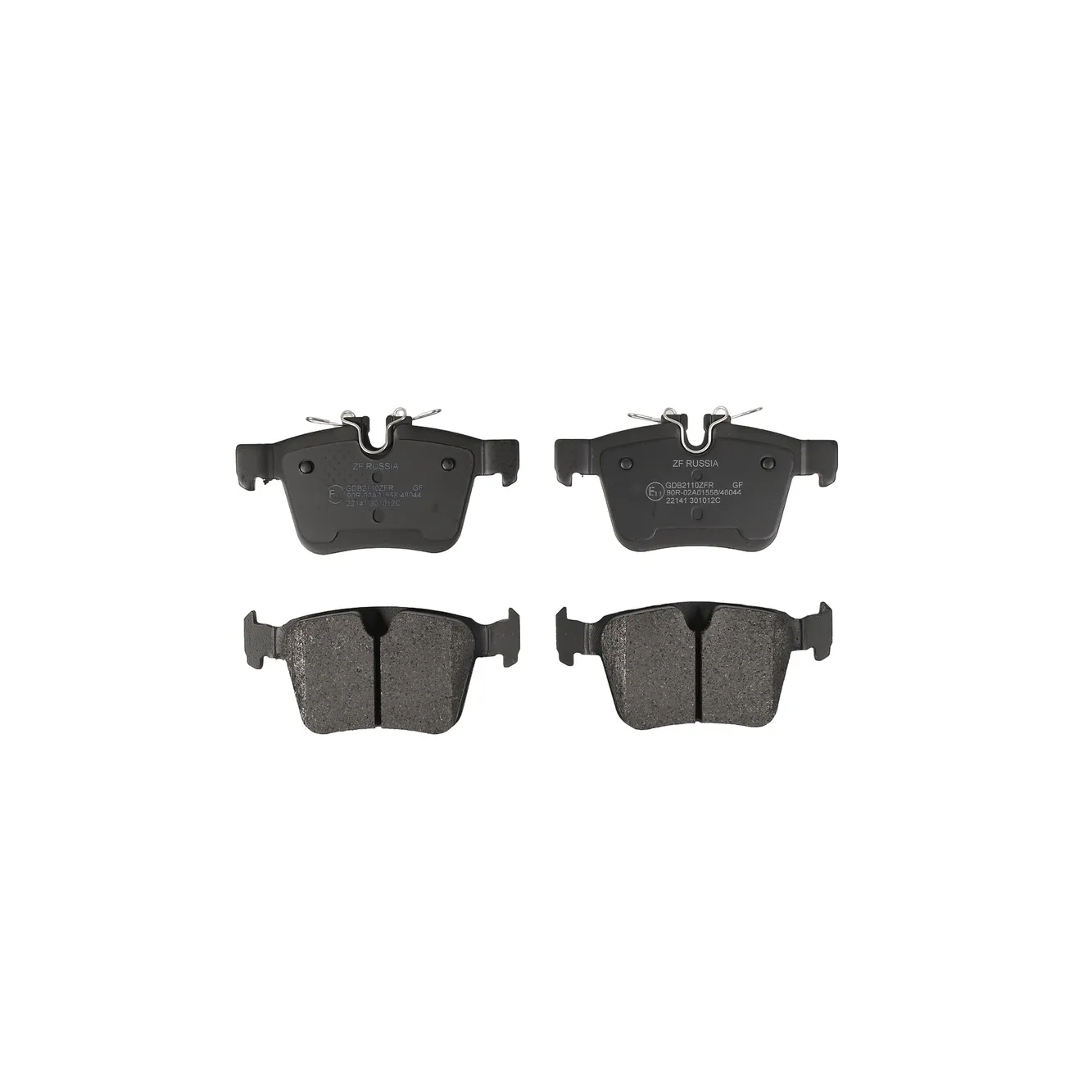 Колодки задние JAGUAR E-PACE (X540 ), F-PACE (X761 ), XE (X760 ), XF ZF RUSSIA GDB2110 ZFR