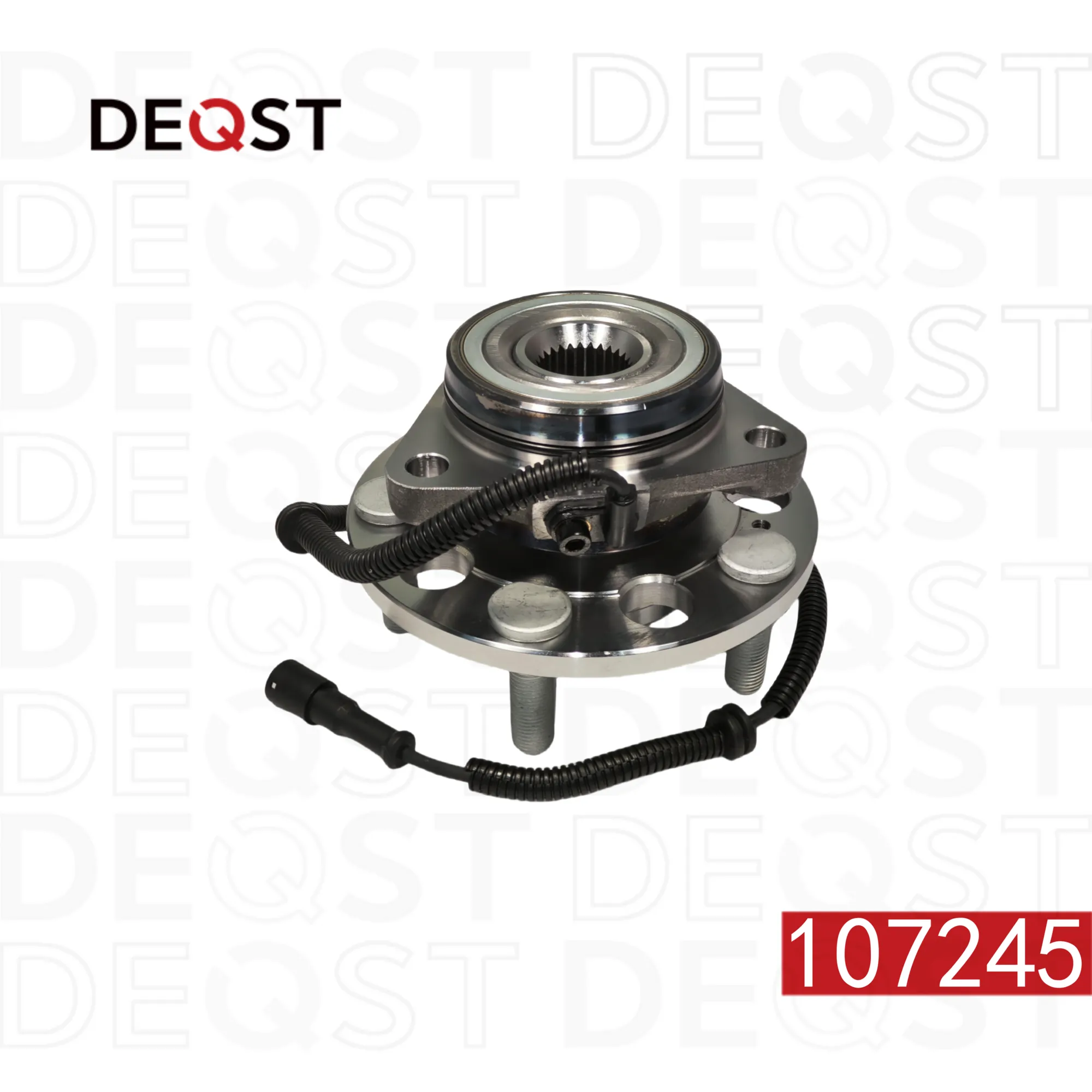 Ступица колеса в сборе с подшипником передняя, SSANG YONG Ssang Yong Kyron 05,Rexton 02 DEQST 107245