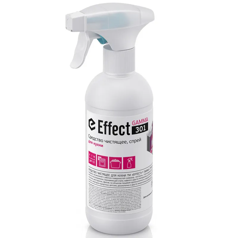 Профхим д/кухни щел чистящ, антижир Effect/GAMMA 301, 0,5л_т/р 789817