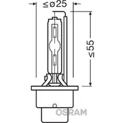 Лампа ксеноновая D2S OSRAM XENARC ULTRA LIFE 2 шт. 66240ULT-HCB