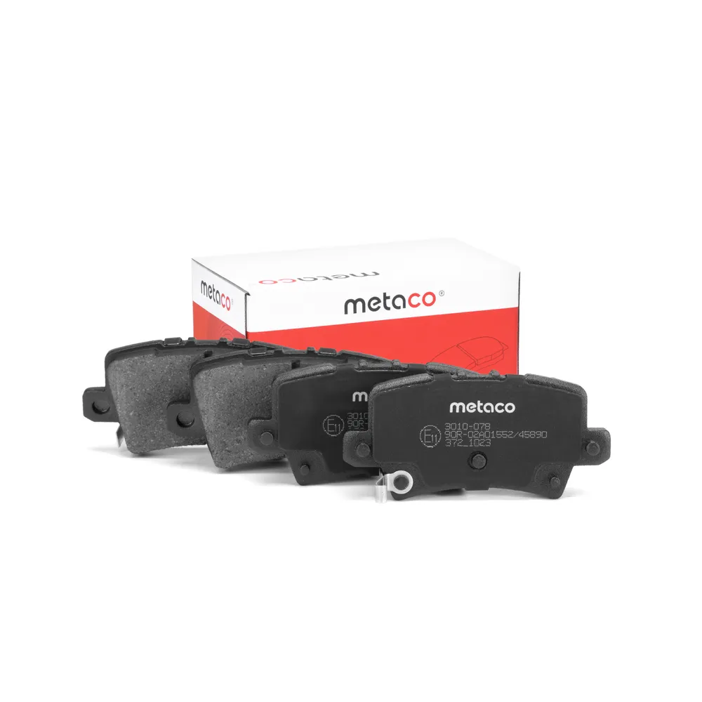 Колодки тормозные задние дисковые к-кт HONDA CIVIC 5D (2006>)CIVIC 5D (2012>) Metaco 3010-078
