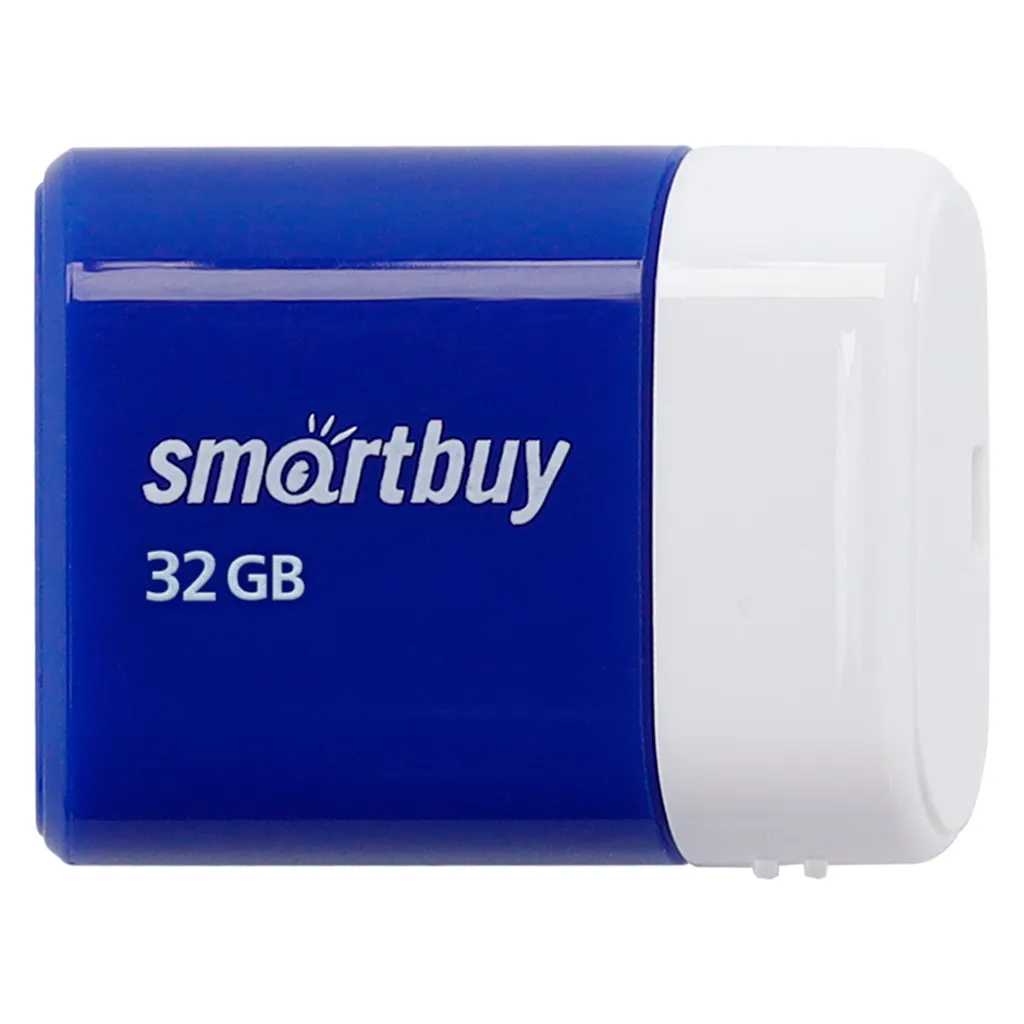 Накопитель UFD 2.0 Smartbuy 32GB LARA Blue, , Max Вт SMARTBUY SB32GBLARA-B