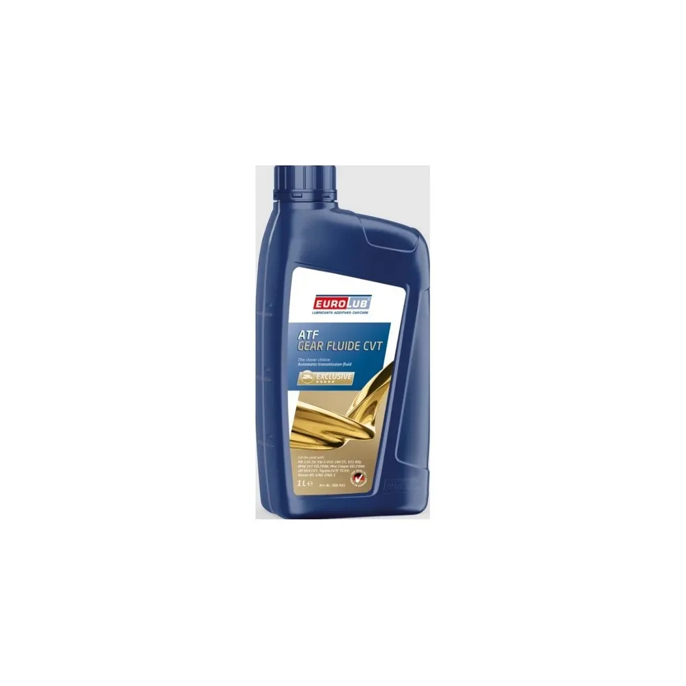Масло трансмиссионное EUROLUB GEAR FLUIDE CVT Transmission Oil 1л уп.12шт. EUROLUB 368001