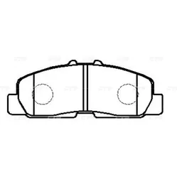 Тормозные колодки CTR CKSU-20