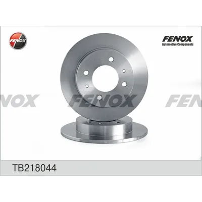 Диск тормозной задний HYUNDAI COUPE/ELANTRA/LANTRA 90-06 FENOX TB218044