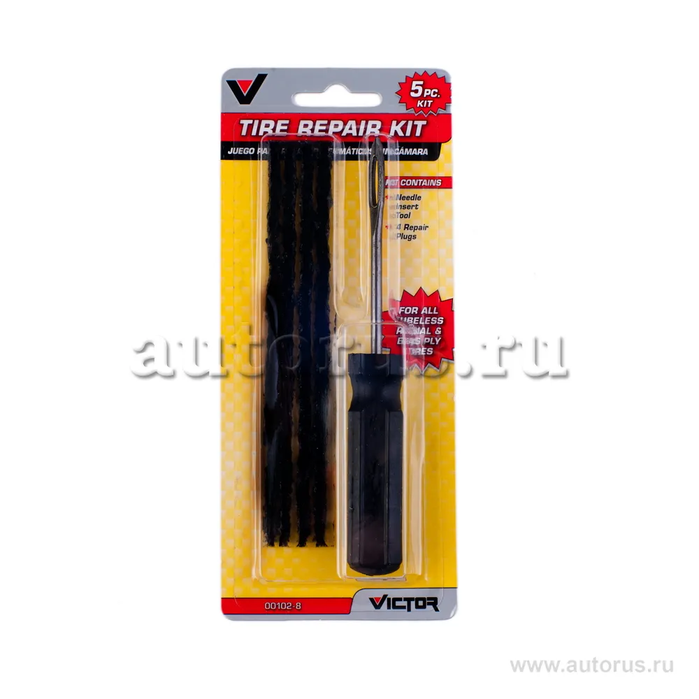 Набор для ремонта бескамерных шин Victor V102