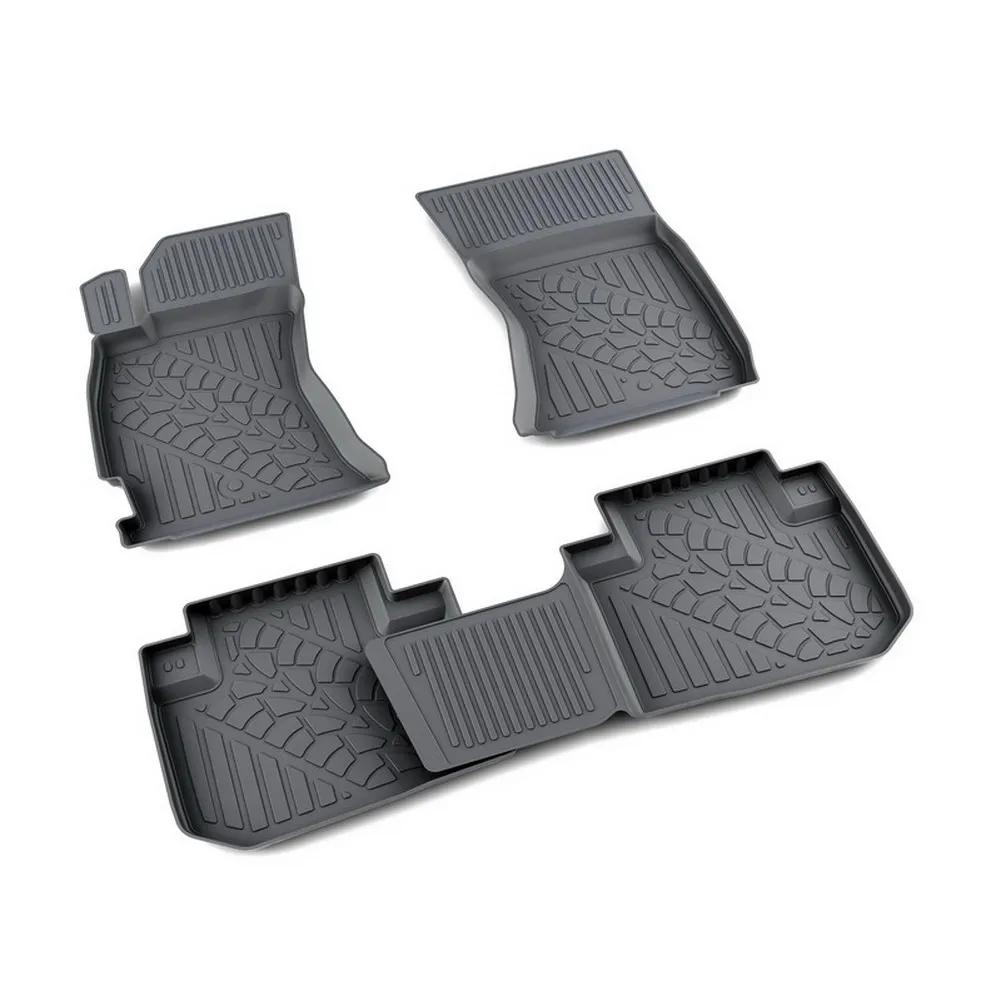 Коврики салона полиуретан черный Subaru Forester IV SJ 2012- АГАТЭК A.003.1177.PL