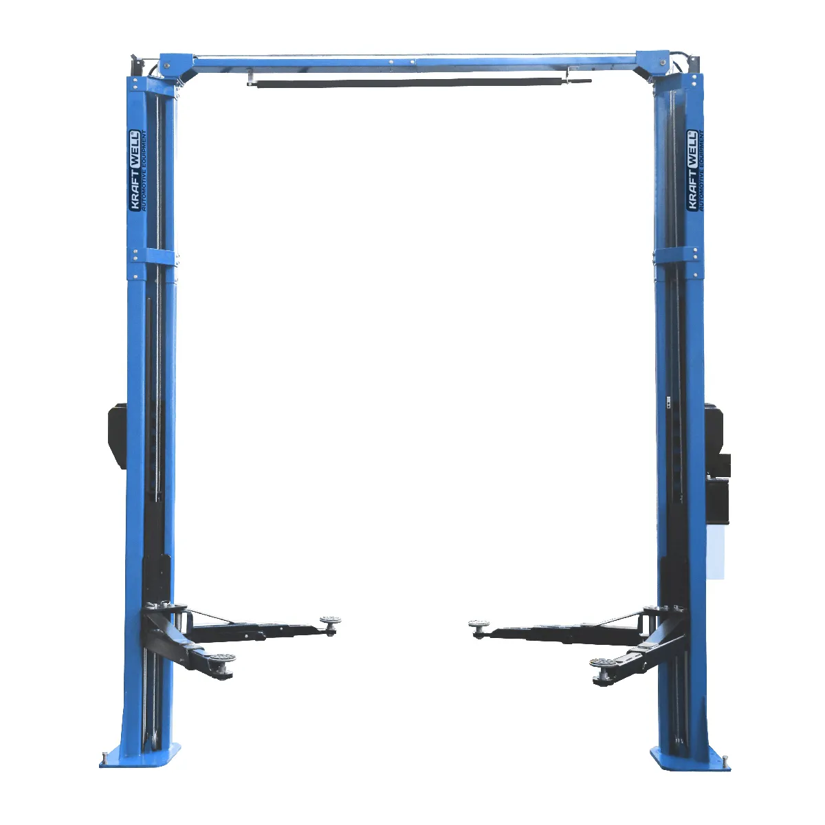 Подъемник двухстоечный г/п 4200 кг. электрогидравлический KraftWell KRW4.2EA_blue