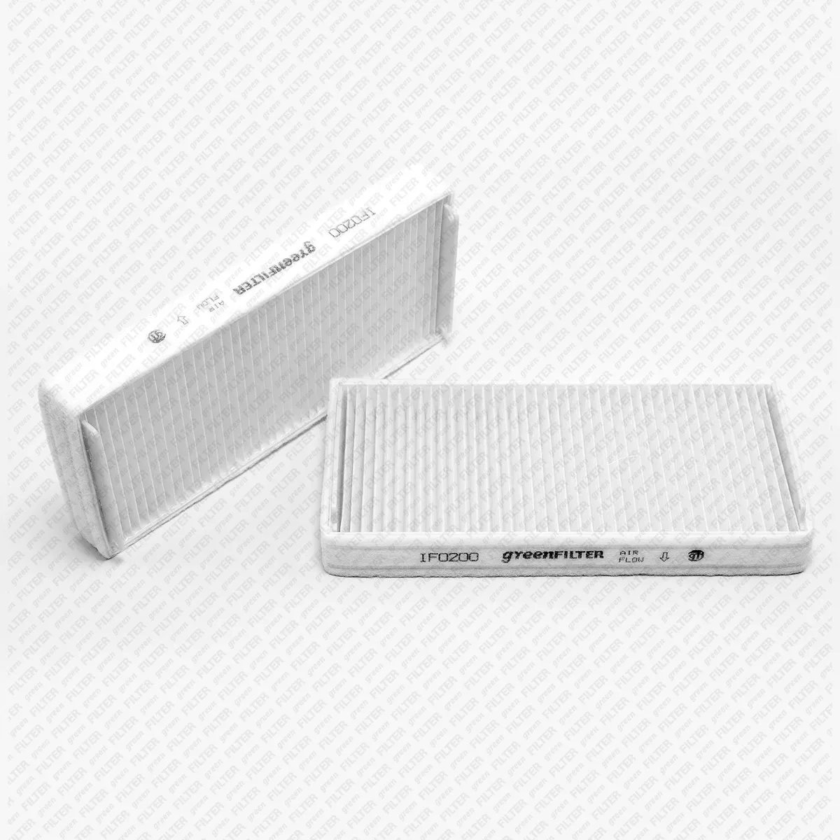 Фильтр салона, комплект MERCEDES E-class (W210)/S-class (W220)/CL-class (C GREEN FILTER IF0200