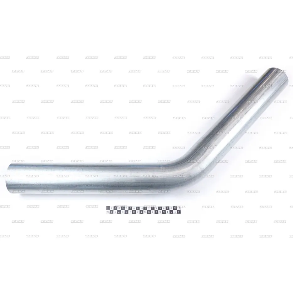 Труба глушителя d83 оцинк. 450x450mm угол 45 ZEVS PM83X45X45X45
