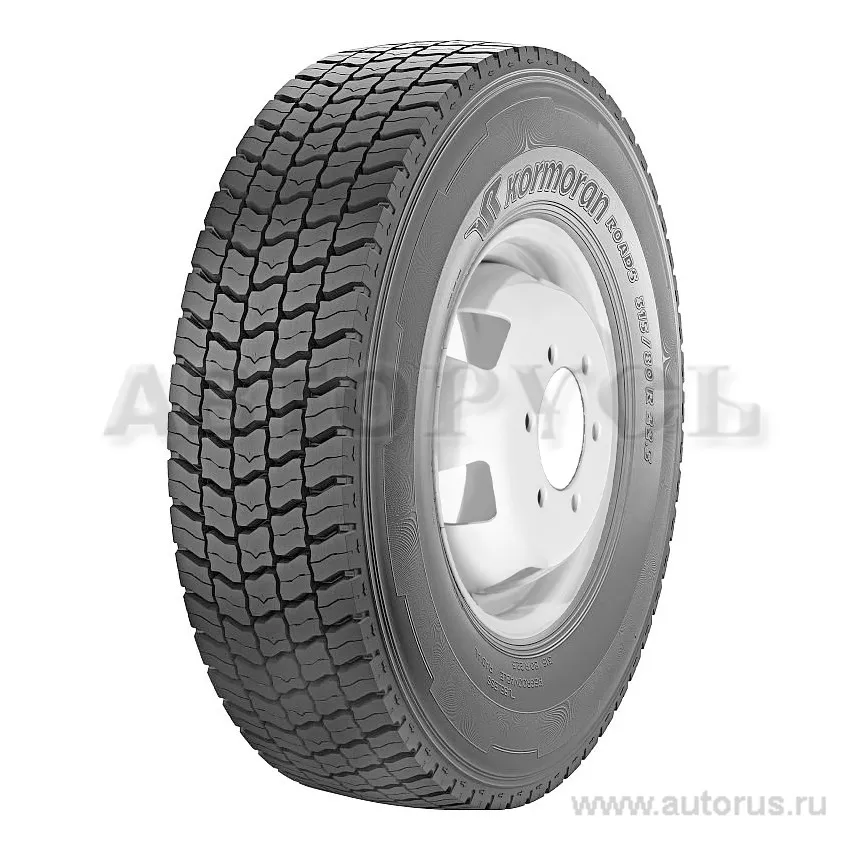 Шина грузовая R22.5 315/80 Kormoran Roads 2D 156/150L всесез TL M+S 657732