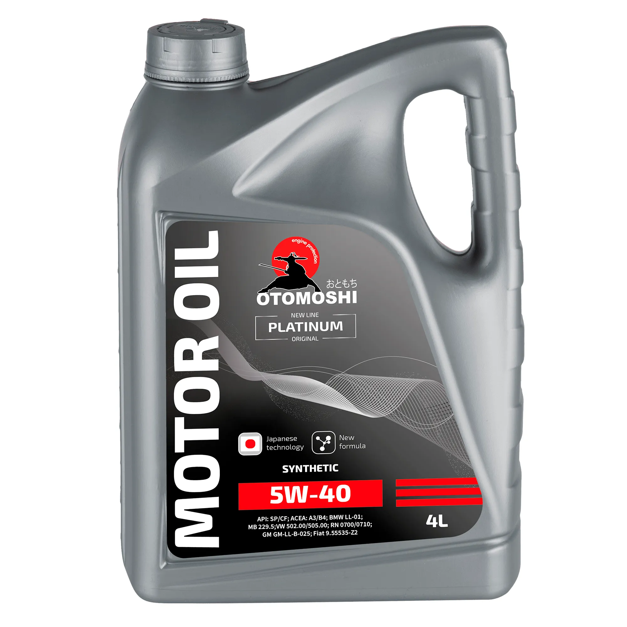 Масло моторное OTOMOSHI PLATINUM 5W-40 4 л MF213397