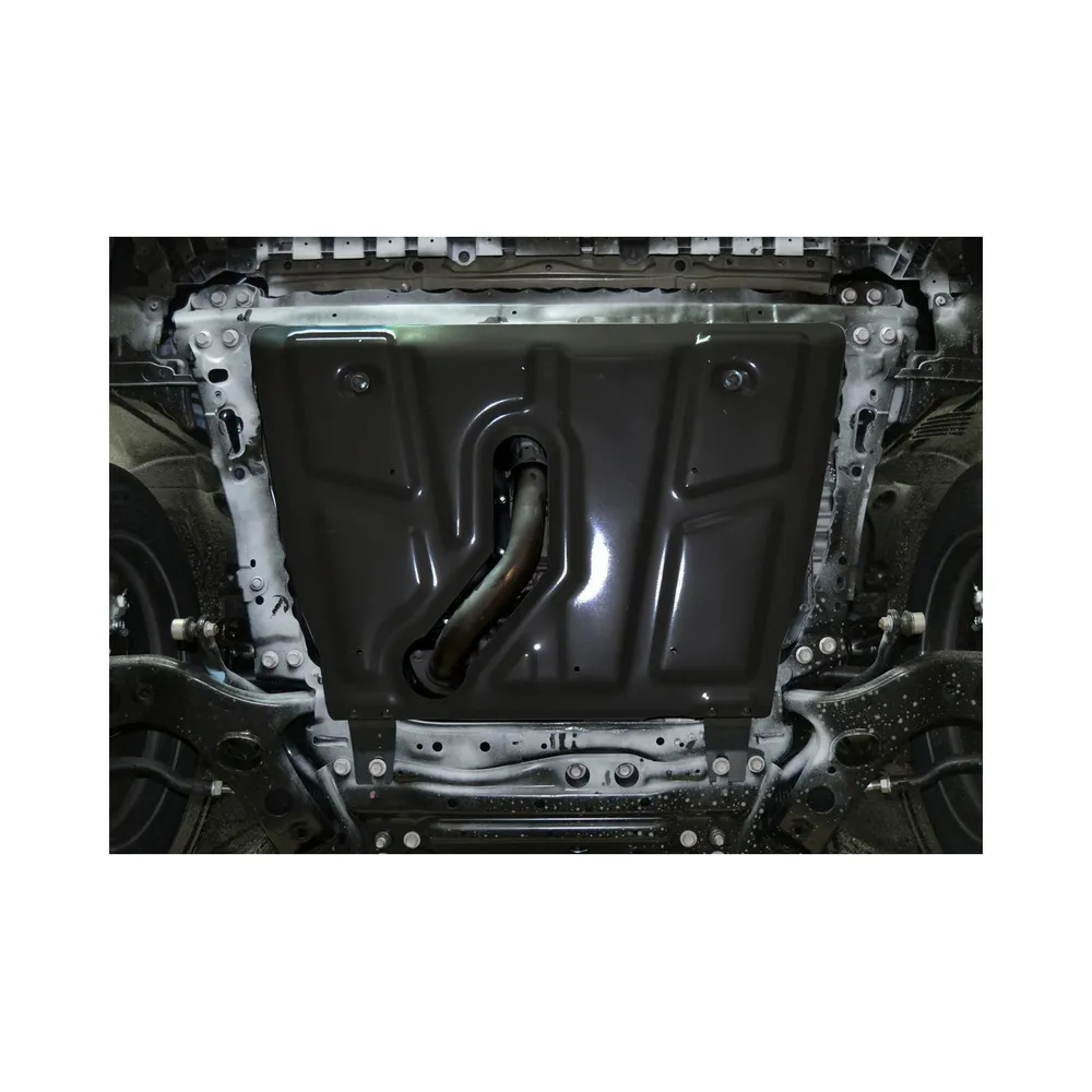 Защита картера + КПП + комплект крепежа, АвтоБРОНЯ, Сталь,Toyota RAV4 Toyota RAV4 АВТОБРОНЯ 111.09506.1