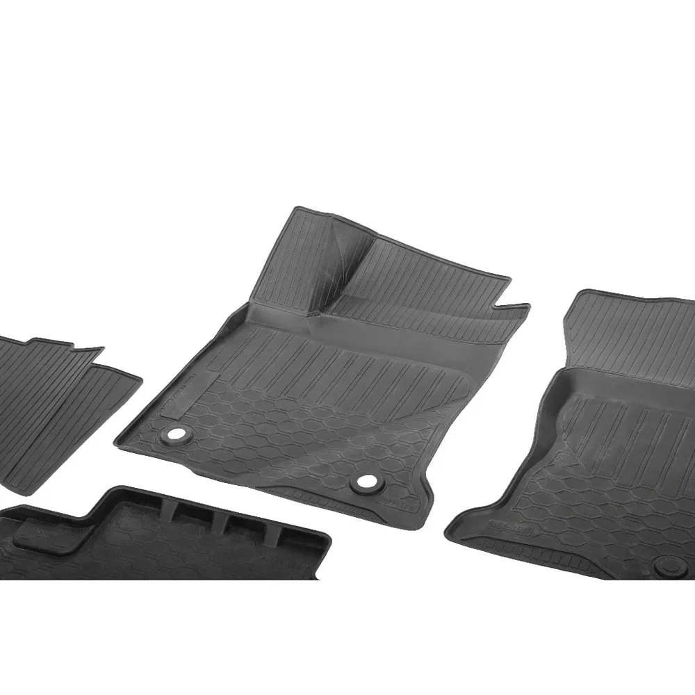 Коврики салона полиуретан черный Toyota Fortuner II AN150/160 2015- с крепежом COMFORT 48.15.506.PL