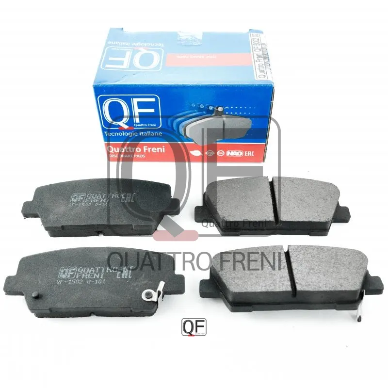 Колодки тормозные дисковые RR с механическим датчиком QUATTRO FRENI QF500202