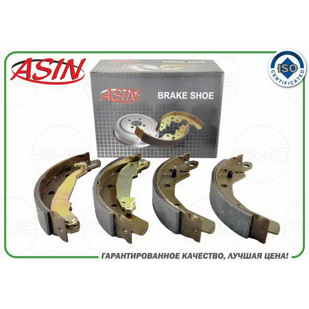 Колодка барабанного тормоза 96268686asin.bf2226 asin
