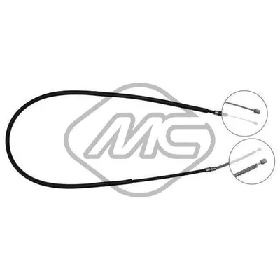 Трос ручника REN 21 NEVADA ALL WITHOUT ABS DX/SX R /LH Metalcaucho 83025