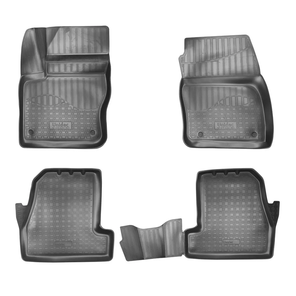 Коврики салонные для Ford Focus III 3D (2015) NORPLAST NPA11-C22-183