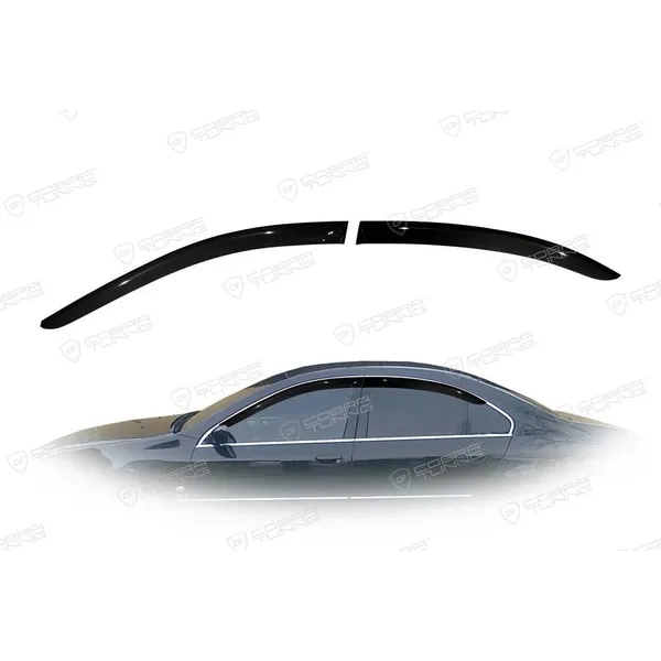 Дефлектора на окна Peugeot 607 Sd 1999-2010 деф.окон Cobra Tuning P11999
