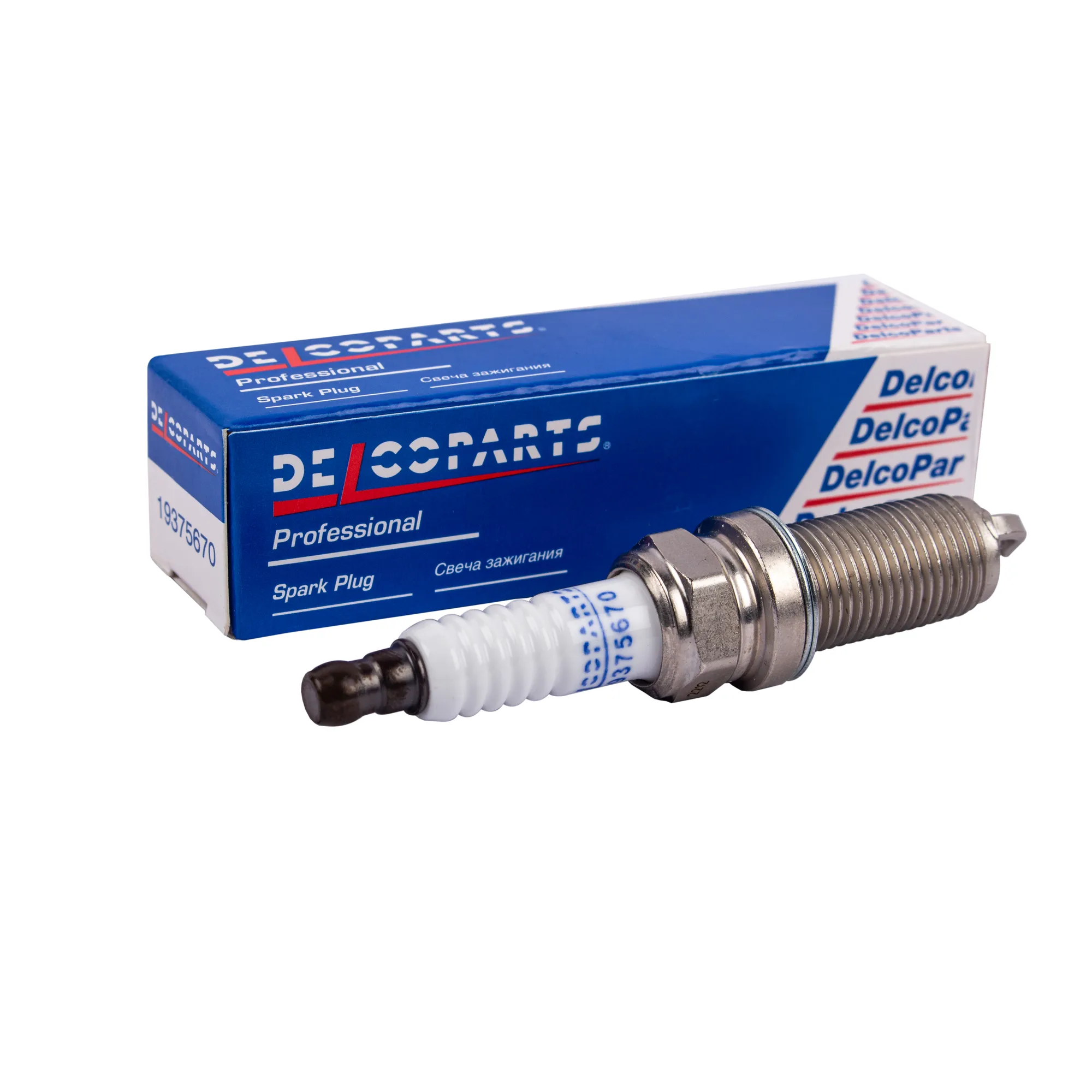 Свеча зажигания с платиновым электродом Mitsubishi ASX, LANCER, Nissan ALMERA, MURANO DelcoParts 19375670